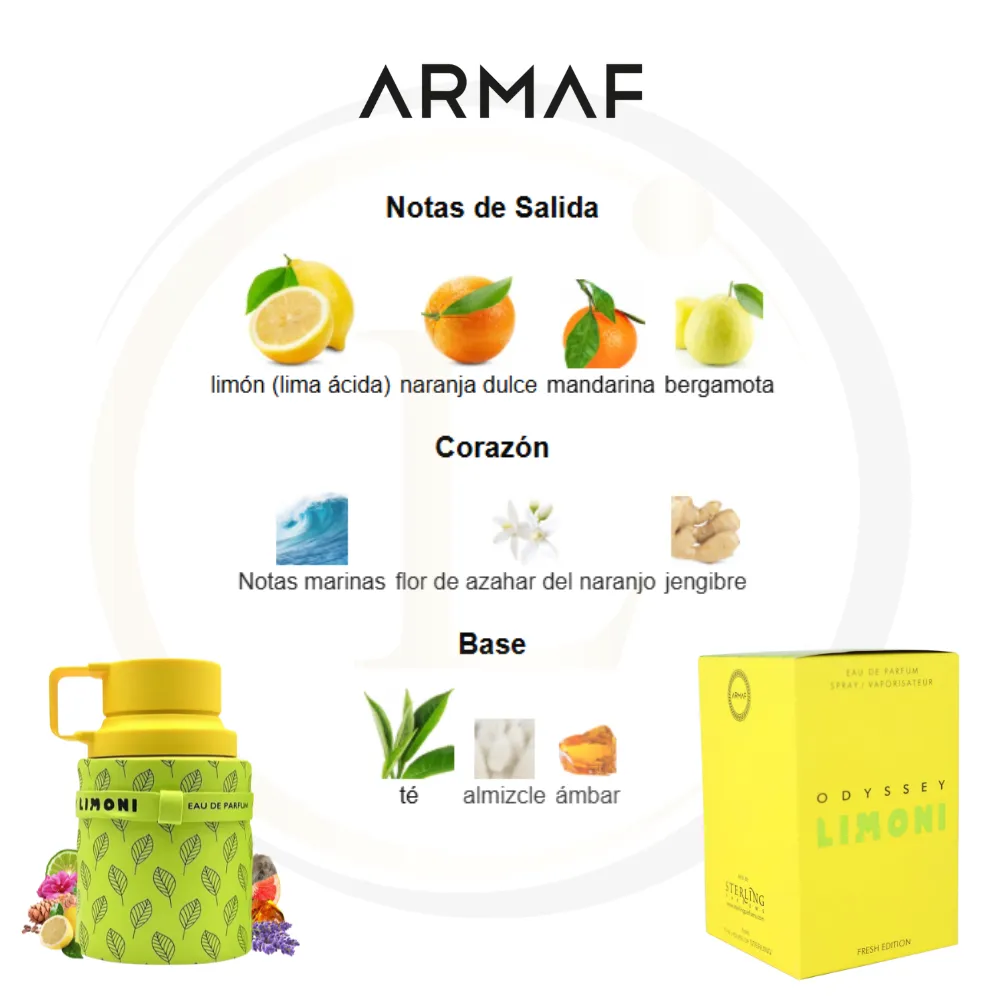 PERFUME ARMAF ODYSSEY LIMONI FRESH EDITION EDP 100ML - 3