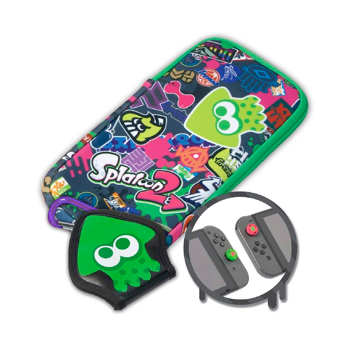 Splatoon Ink Pack Ripley - SET ACCESORIOS HORI NSW SPLATOON 2 SPLAT PACK