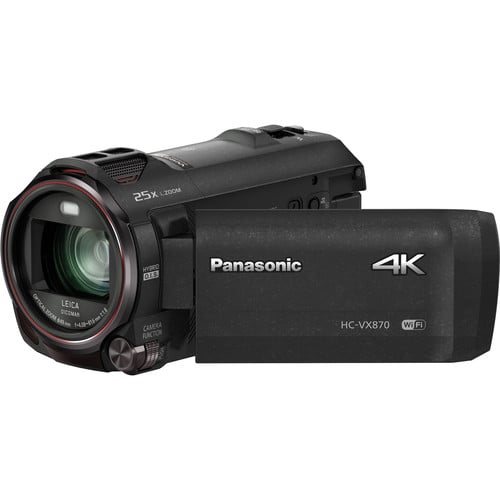 CÁMARA FILMADORA PANASONIC HC-VX870K 4K ULTRA HD SEMINUEVA (2DA MANO) - 1