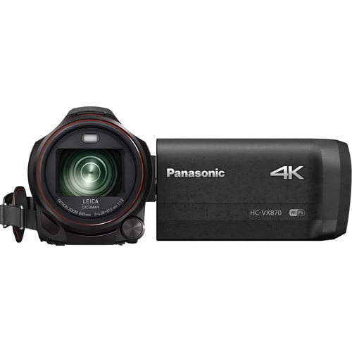 CÁMARA FILMADORA PANASONIC HC-VX870K 4K ULTRA HD SEMINUEVA (2DA MANO) - 2