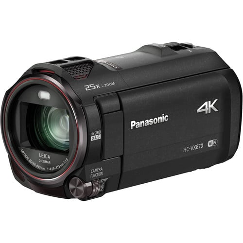 CÁMARA FILMADORA PANASONIC HC-VX870K 4K ULTRA HD SEMINUEVA (2DA MANO) - 3