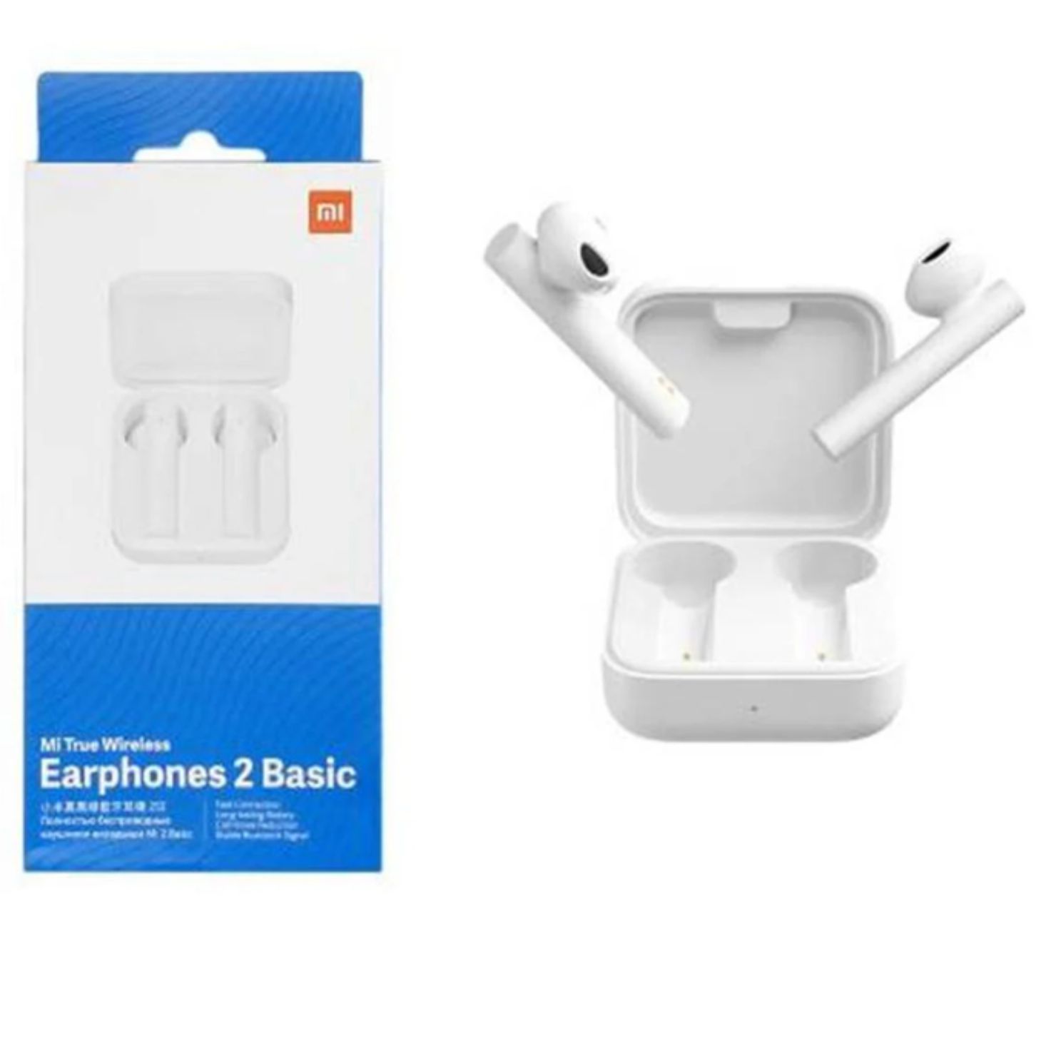 AUDÍFONOS XIAOMI INALÁMBRICO TRUE WIRELESS 2 BASIC EARPHONES BLUETOOTH BLANCO - 1