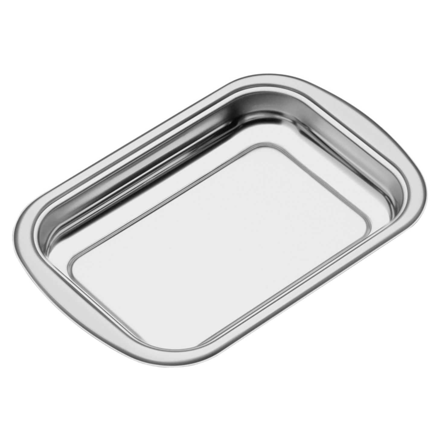 FUENTE PARA HORNEAR COSMOS RECTANGULAR DE ACERO INOXIDABLE DE 43 CM TRAMONTINA 4 L - 1