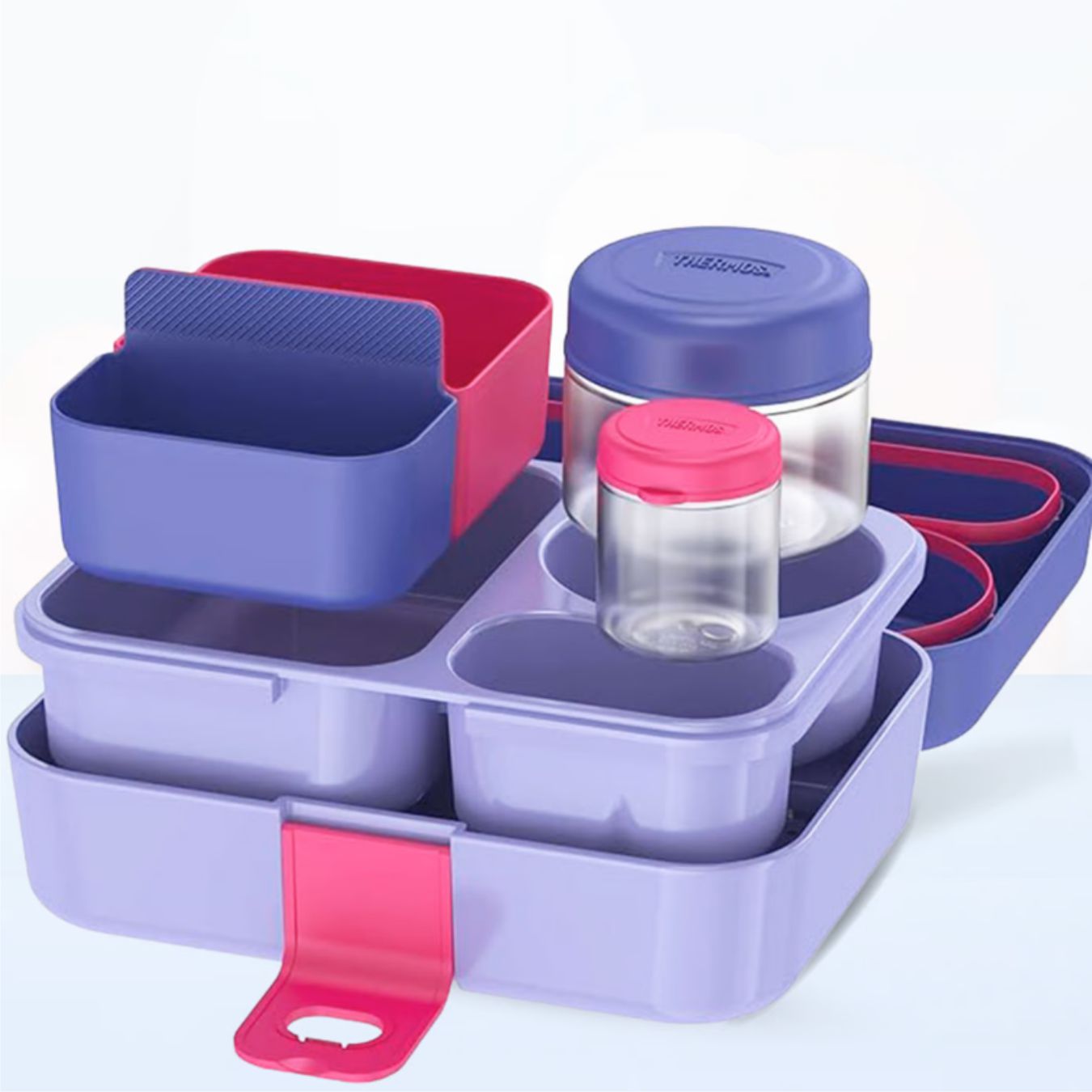 LONCHERA MODULAR FREESTYLE 236 ML MORADO - 1