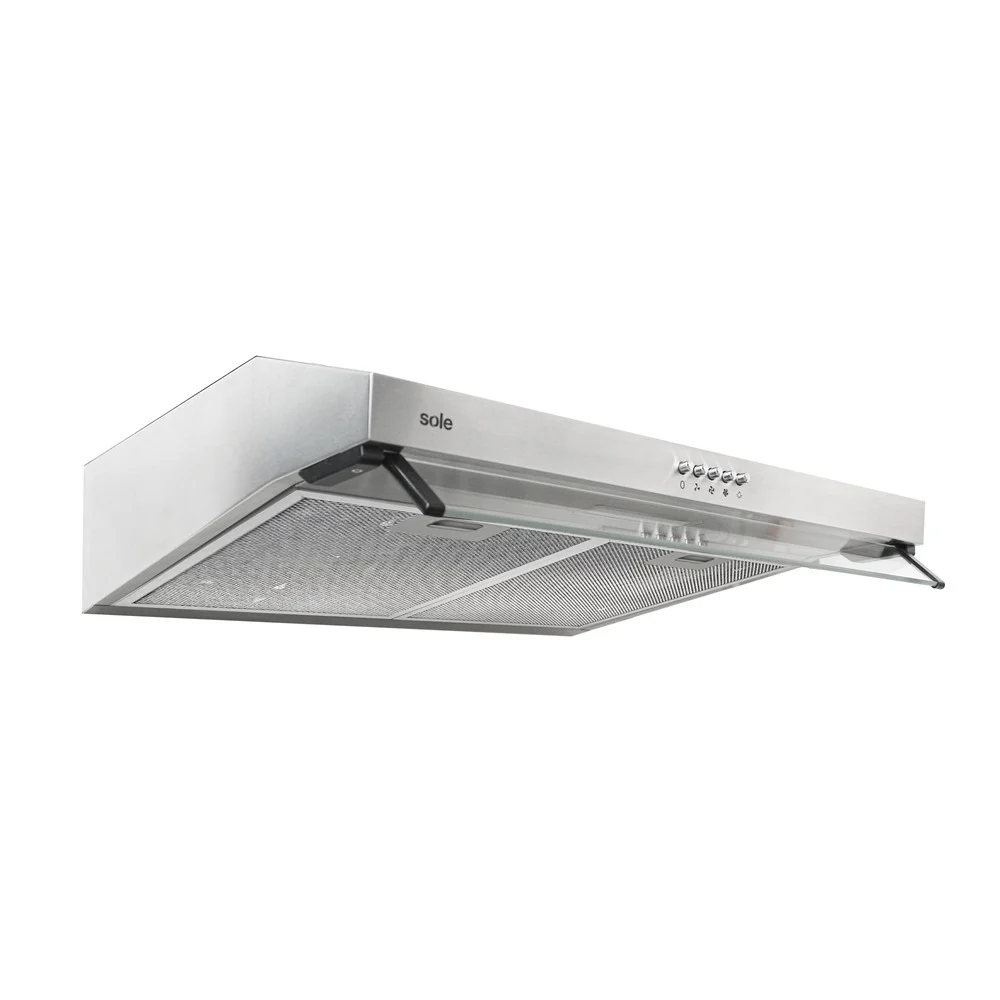 CAMPANA EXTRACTORA ROMA SOLE ACERO INOXIDABLE 60CM TURE15C0V2 - 1