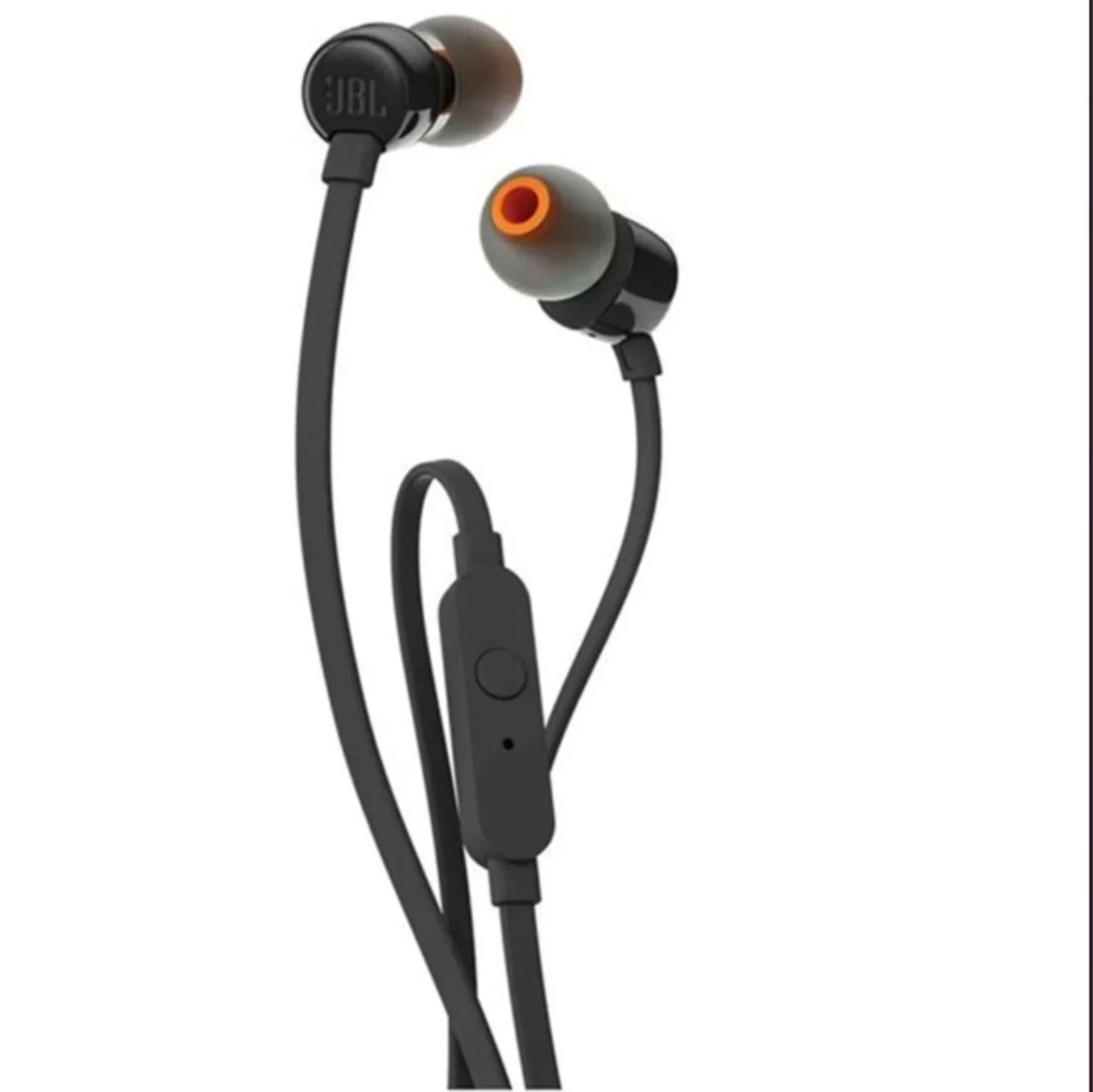 AUDÍFONOS JBL TUNE 110 NEGROS CON MICRÓFONO Y CONECTOR 3.5MM - 3