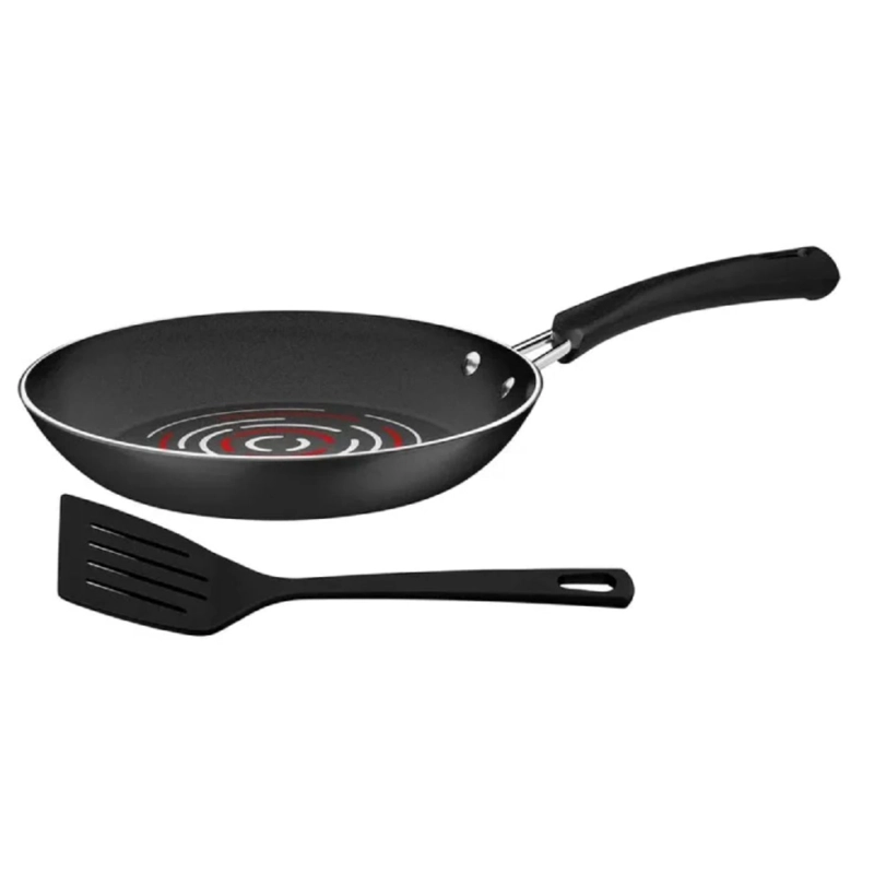SARTÉN DE ALUMINIO ANTIADHERENTE NEOCOOK CON ESPÁTULA 26 CM - 1