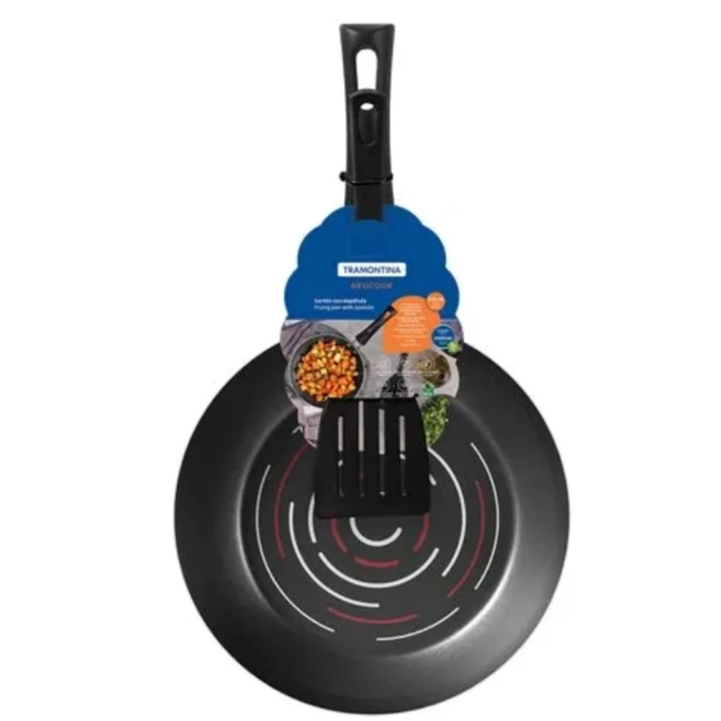 SARTÉN DE ALUMINIO ANTIADHERENTE NEOCOOK CON ESPÁTULA 26 CM - 2