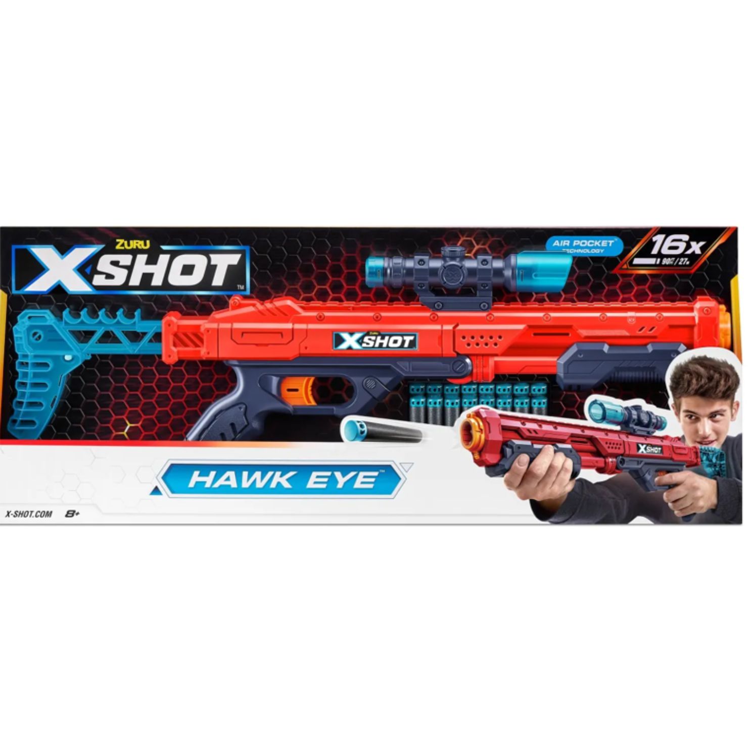X-SHOT LANZADOR DE DARDOS OJO DE HALCON - 4