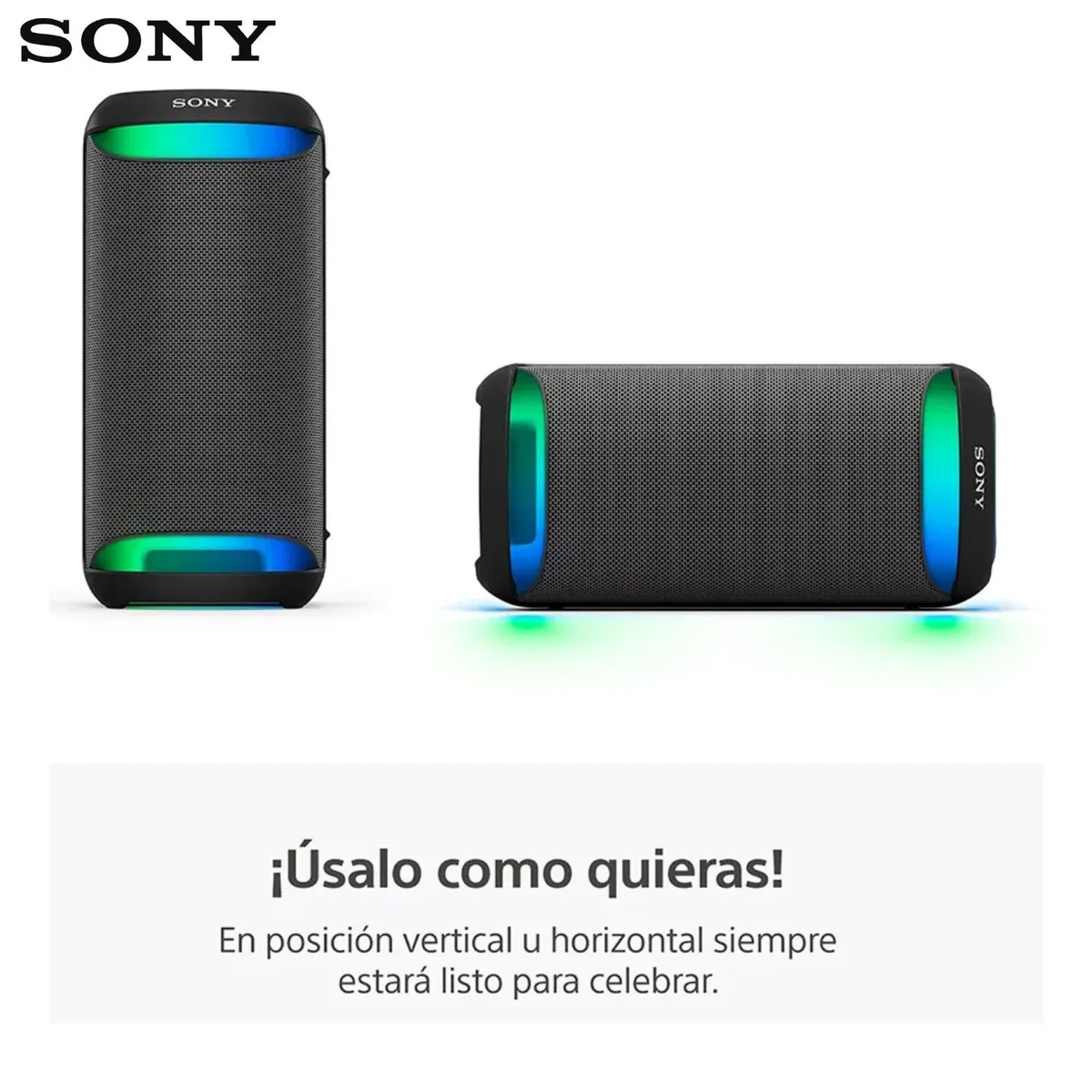 PARLANTE BLUETOOTH SONY SRS-XV500 | SONIDO POTENTE MEGA BASS - 5