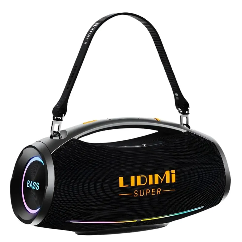 LIDIMI SUPER D-S686 200W – PARLANTE BLUETOOTH RECARGABLE CON BATERÍA DE LARGA DURACIÓN Y CONECTIVIDAD USB/AUX - 3