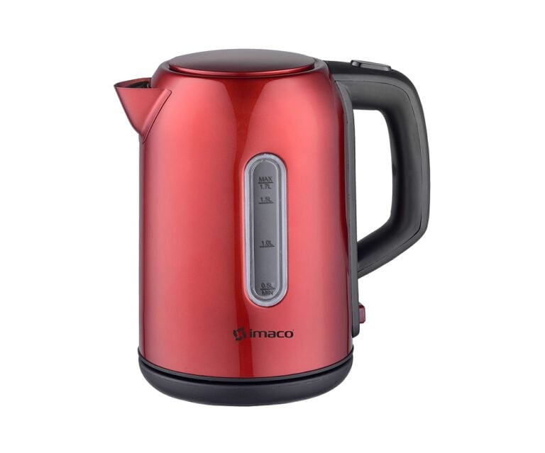 IMACO KE1722R HERVIDOR DE AGUA METÁLICO 1.7L ROJO | DISEÑO MODERNO Y SEGURO - 2