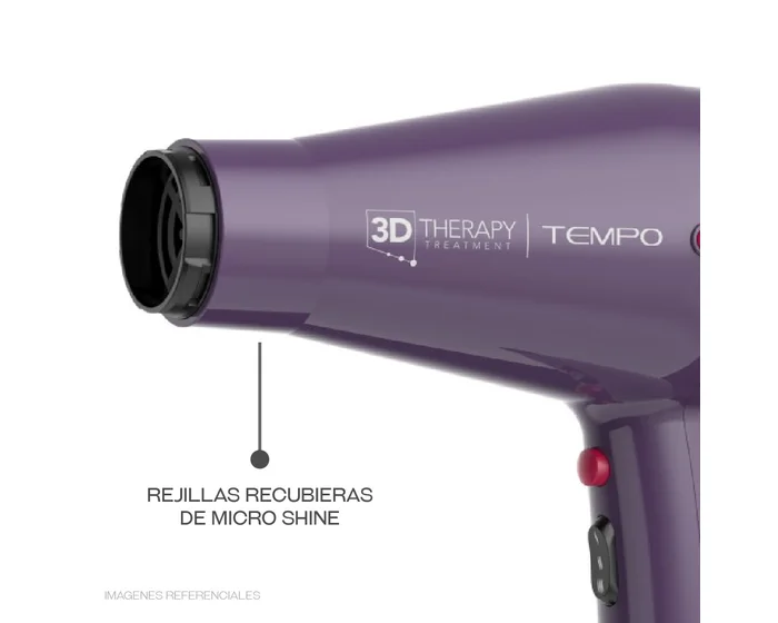 SECADORA GAMA TEMPO 2200W PROFESIONAL PARA CABELLO - 4