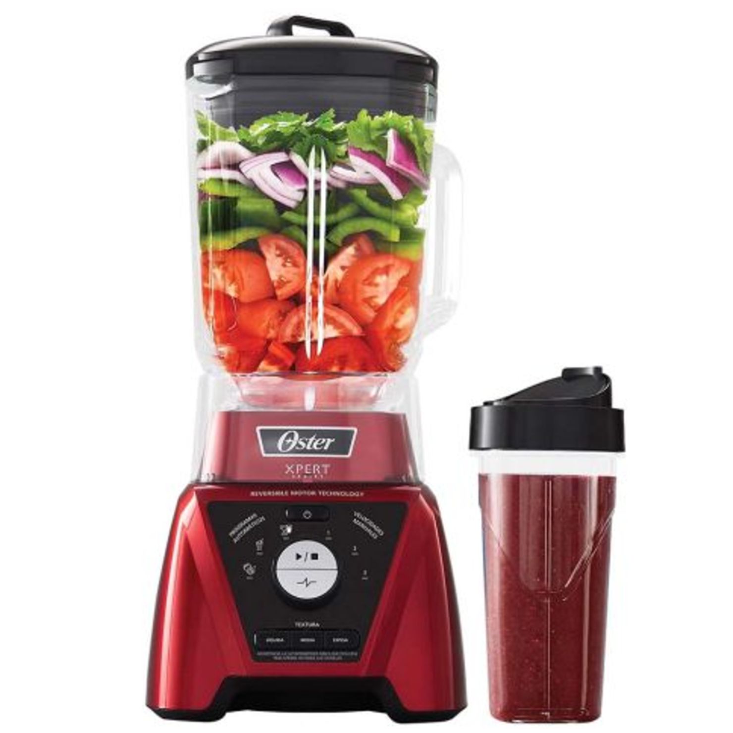LICUADORA OSTER XPERT SERIES BLST3BRPG053 ROJA CON VASO BLEND N GO - 7