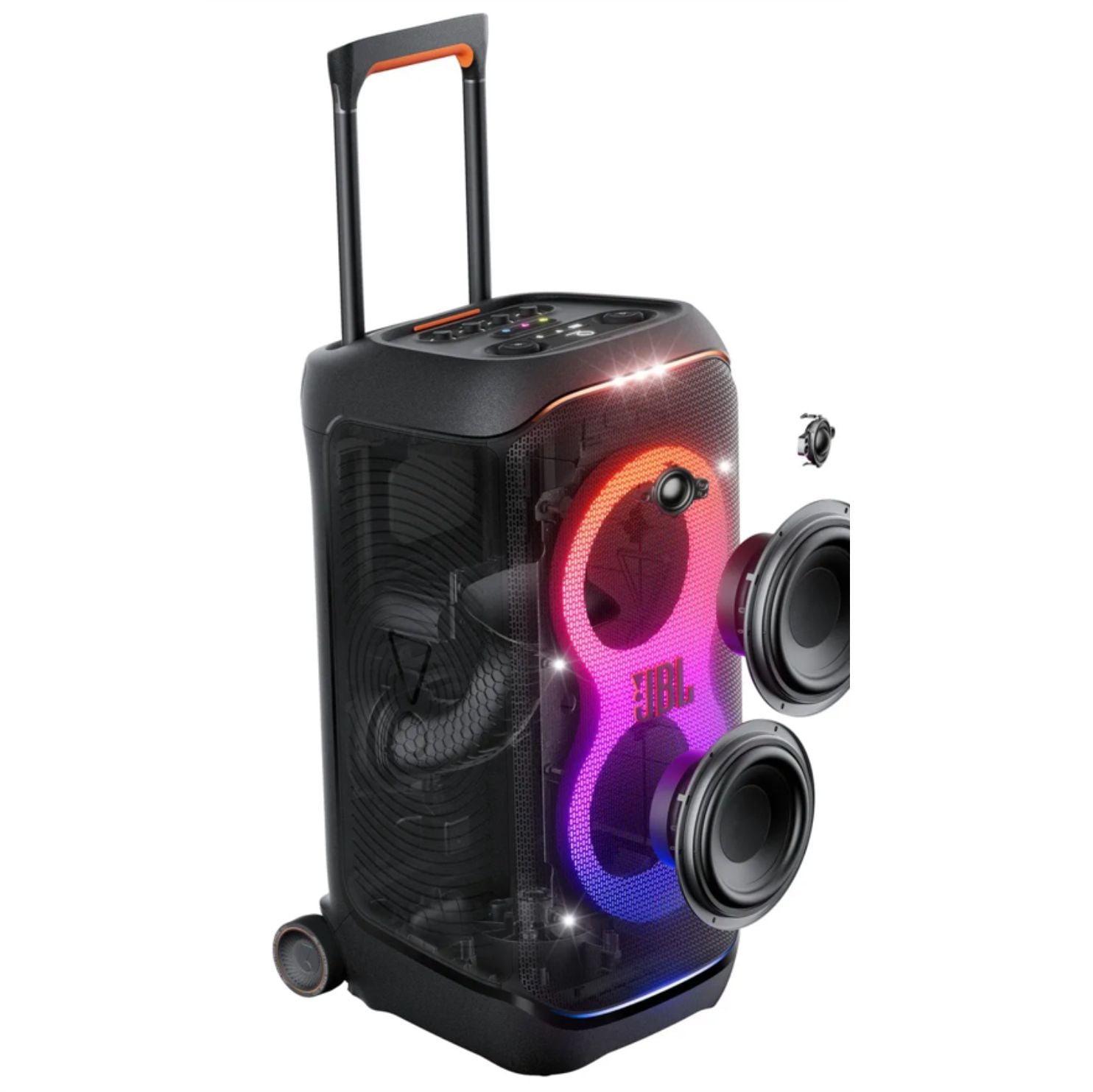 PARLANTE BLUETOOTH JBL PARTYBOX STAGE 320 240W IPX4 NEGRO - 7