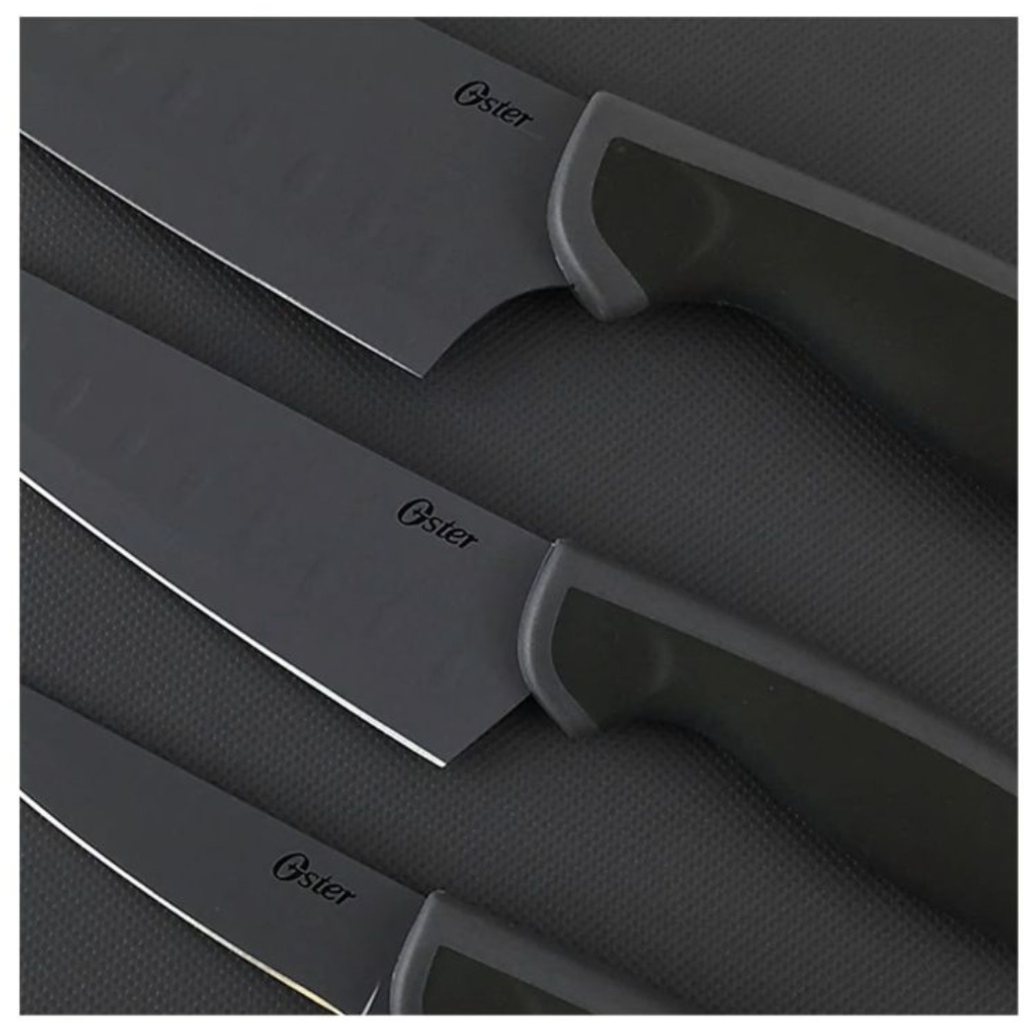 SET DE CUCHILLOS OSTER 3 PIEZAS MAS TABLA DE PICAR 9228704 - 3