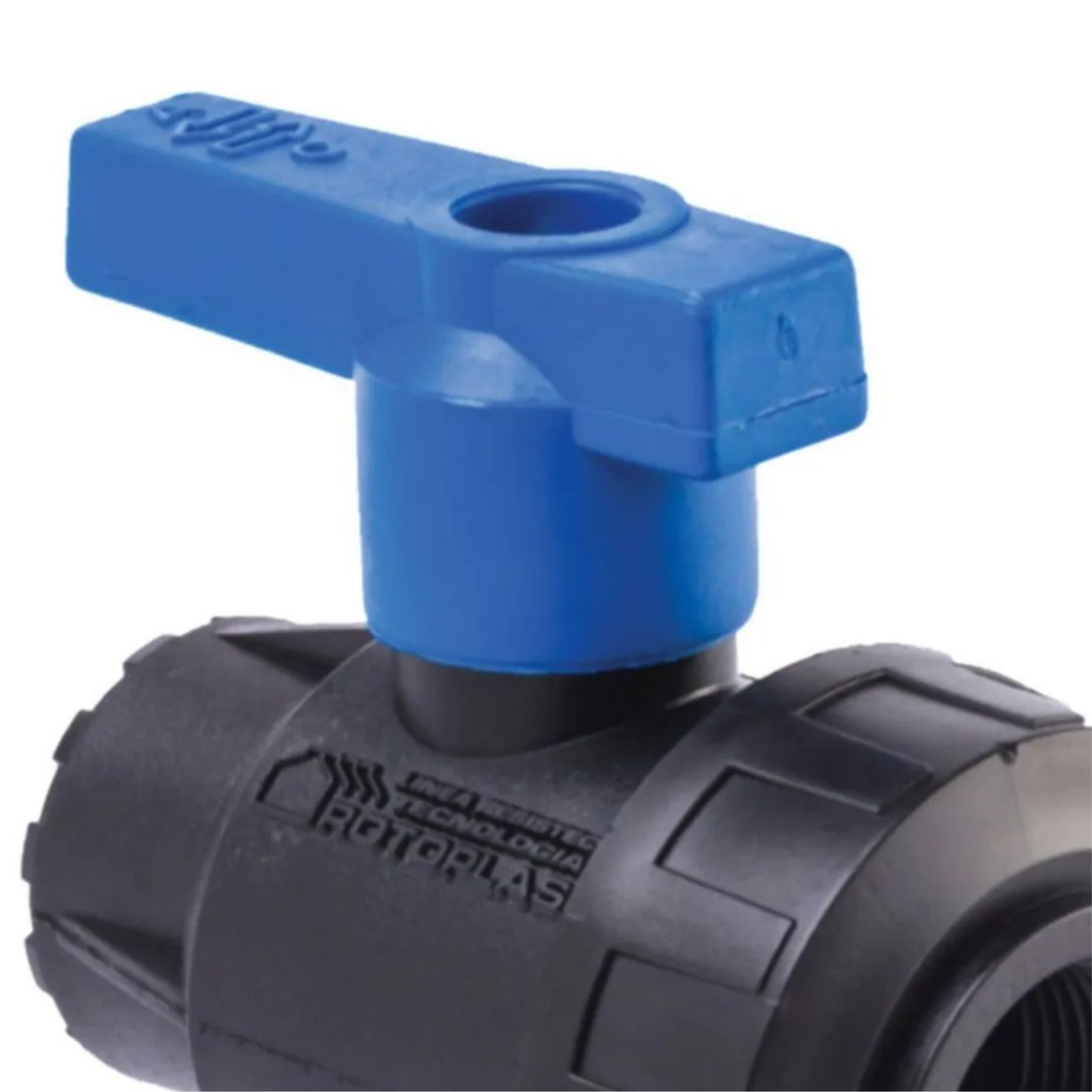 VALVULA ESFERICA PVC ROTOPLAS TRES CUARTOS PULGADA - 2