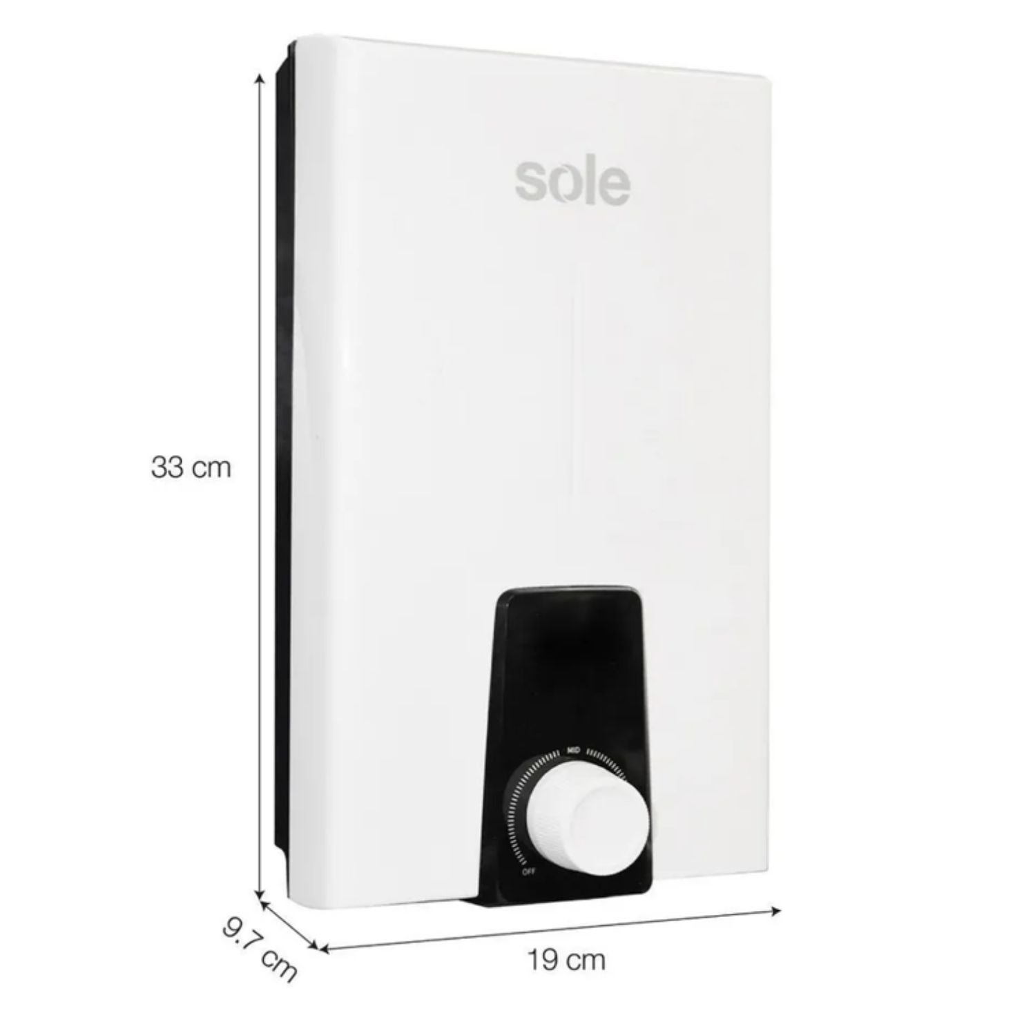 RAPIDUCHA ELECTRICA SOLE ADVANTAGE 4500W CON ACCESORIOS - 5
