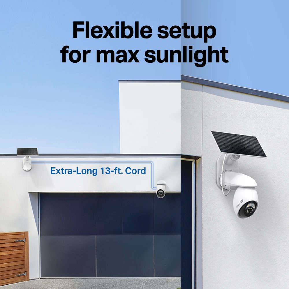 KIT DE CÁMARA DE SEGURIDAD TP-LINK TAPO C660 KIT PAN/TILT CON PANEL SOLAR - 8