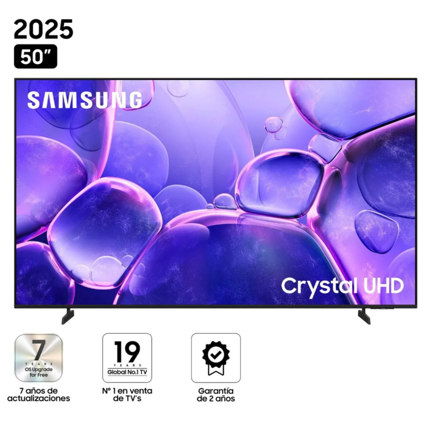 TELEVISOR SAMSUNG 50 PULGADAS 4K ULTRA HD SMART TV TIZEN UN50U8000FGXPE - 1