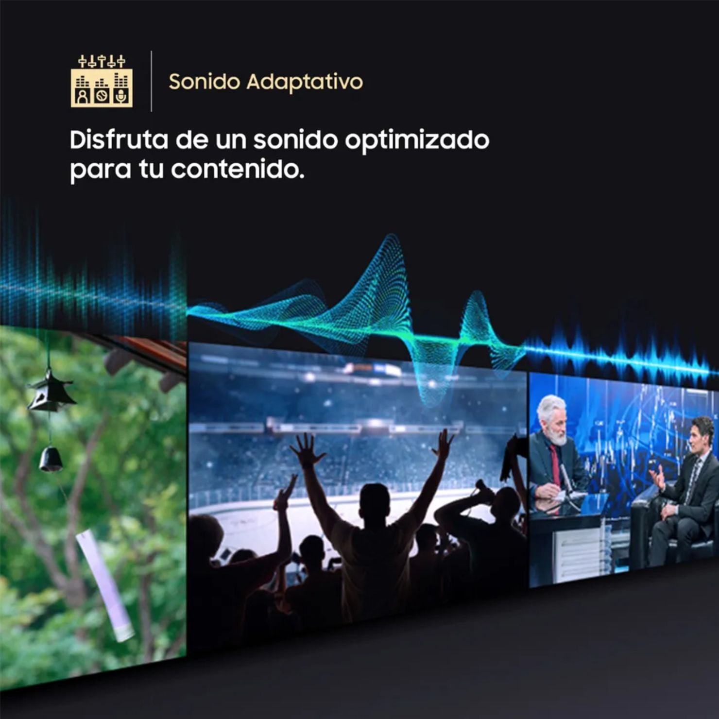 TELEVISOR SAMSUNG 55 PULGADAS MINI LED 4K VISION AI SMART TV UN55M70HAGXPE - 5
