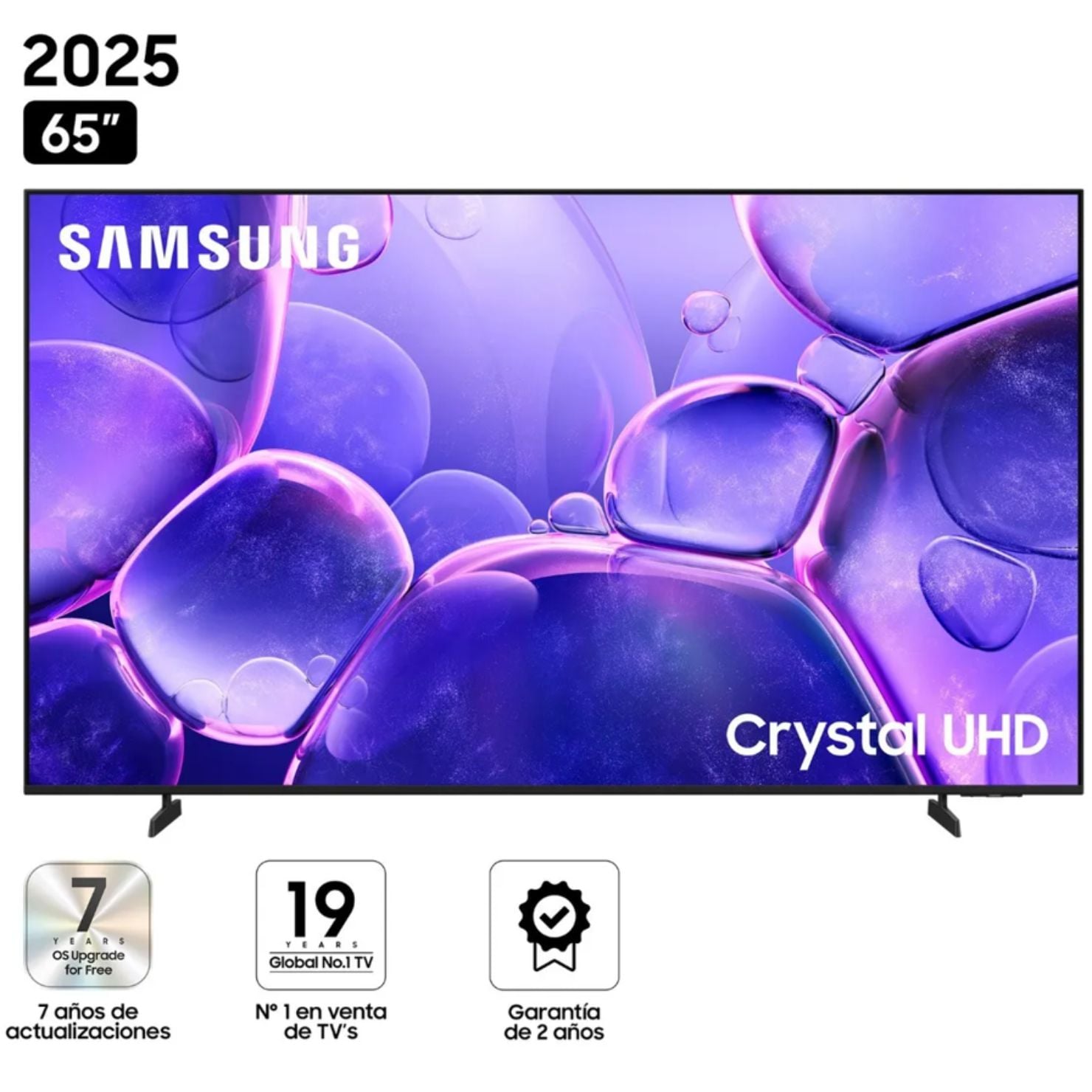 TELEVISOR SAMSUNG 65 PULGADAS CRYSTAL UHD 4K SMART TV UN65U8000FGXPE - 1