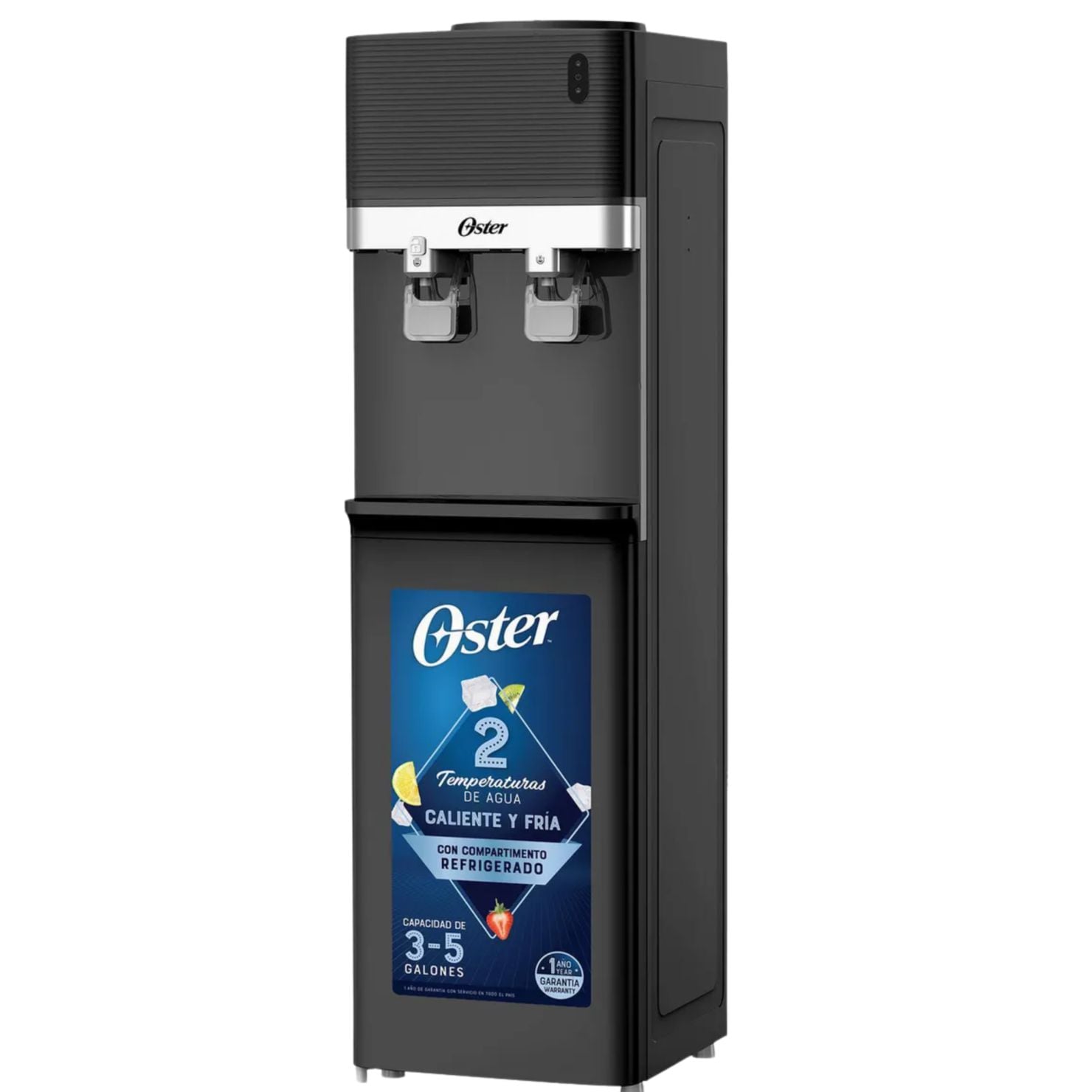 DISPENSADOR DE AGUA OSTER OS PWDA5502B 20 LITROS FRÍA Y CALIENTE - 1