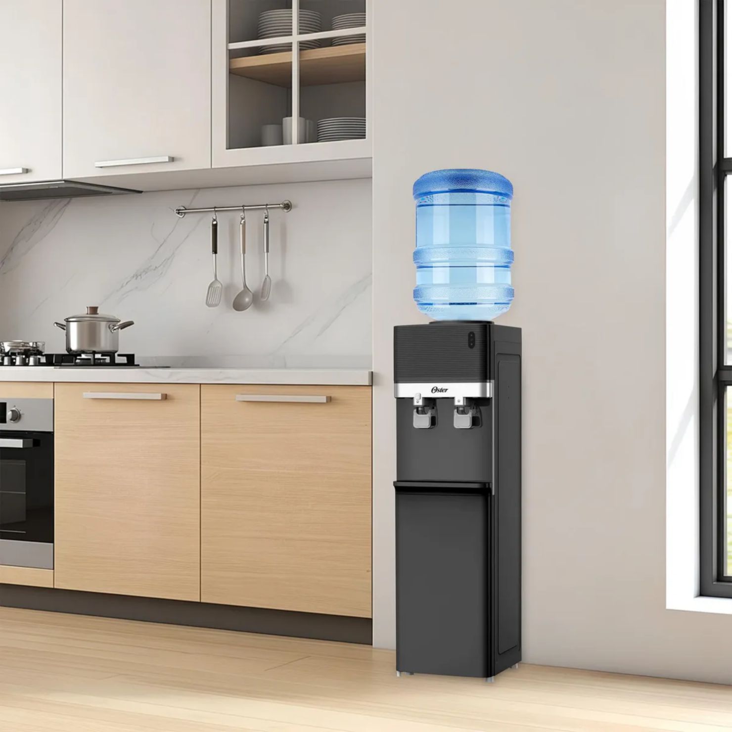 DISPENSADOR DE AGUA OSTER OS PWDA5502B 20 LITROS FRÍA Y CALIENTE - 4