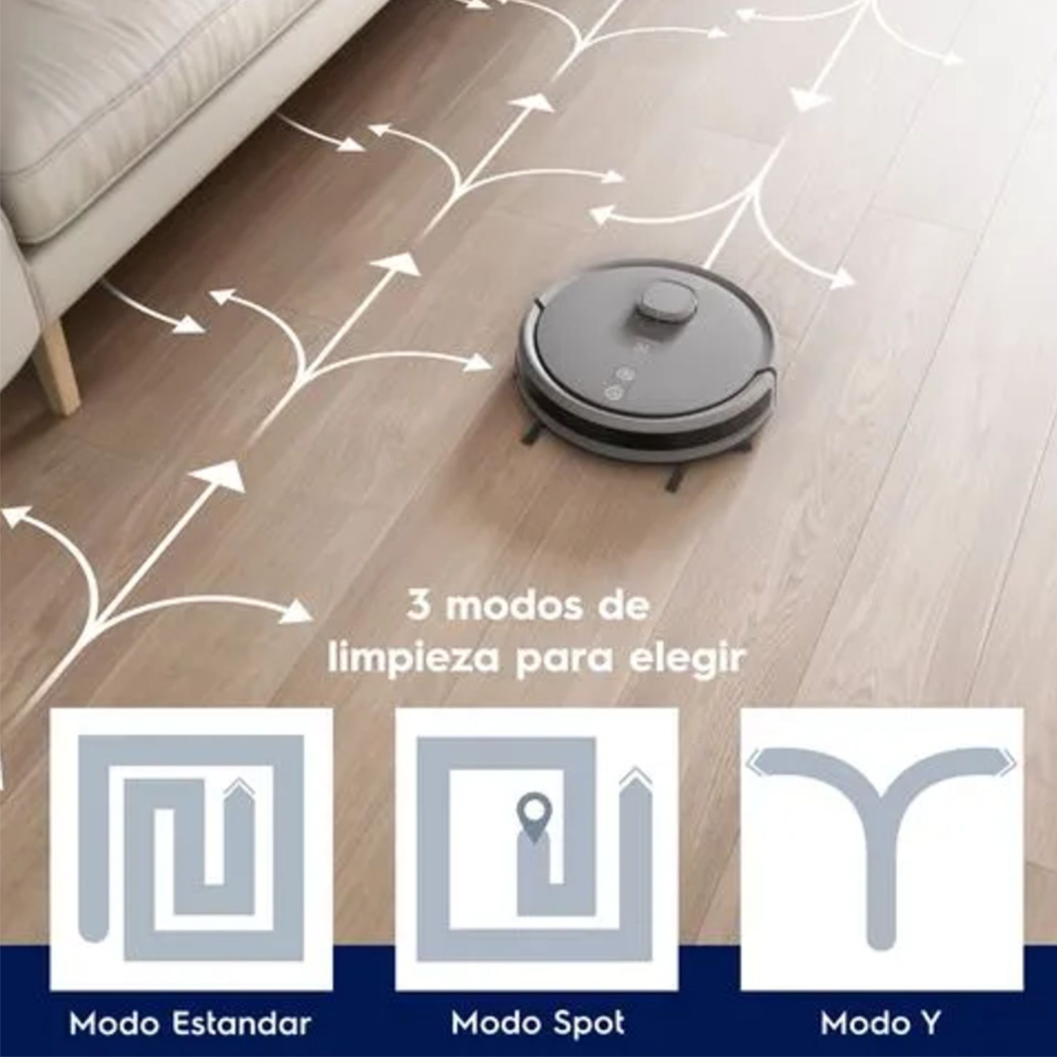 ASPIRADORA ROBOT ELECTROLUX ERB80 4 EN 1 WIFI CON MAPEO INTELIGENTE - 5
