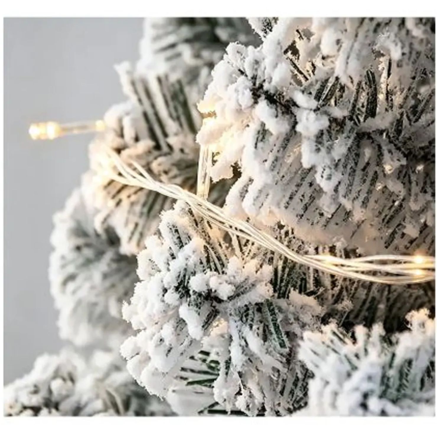 ÁRBOL DE NAVIDAD PINO NEVADO 1.80 METROS RAMA POR RAMA NR-180 - 4
