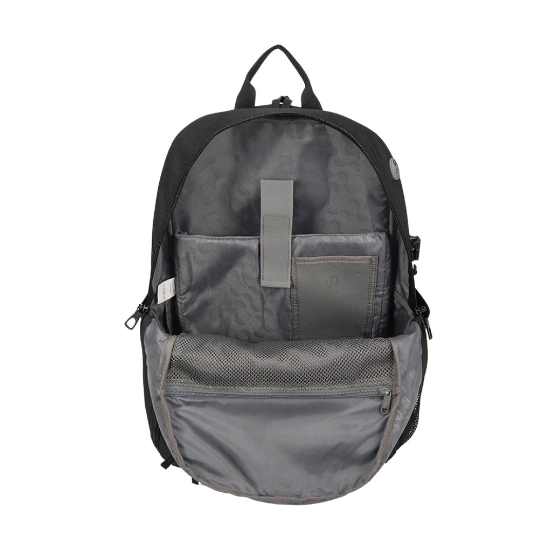 MOCHILA PORTA PORTALAPTOP NAHUM NEGRO RESPALDAR ACOLCHADO - 3