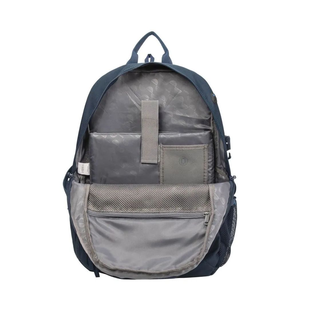 MOCHILA PORTA PORTALAPTOP NAHUM AZUL RESPALDAR ACOLCHADO - 3