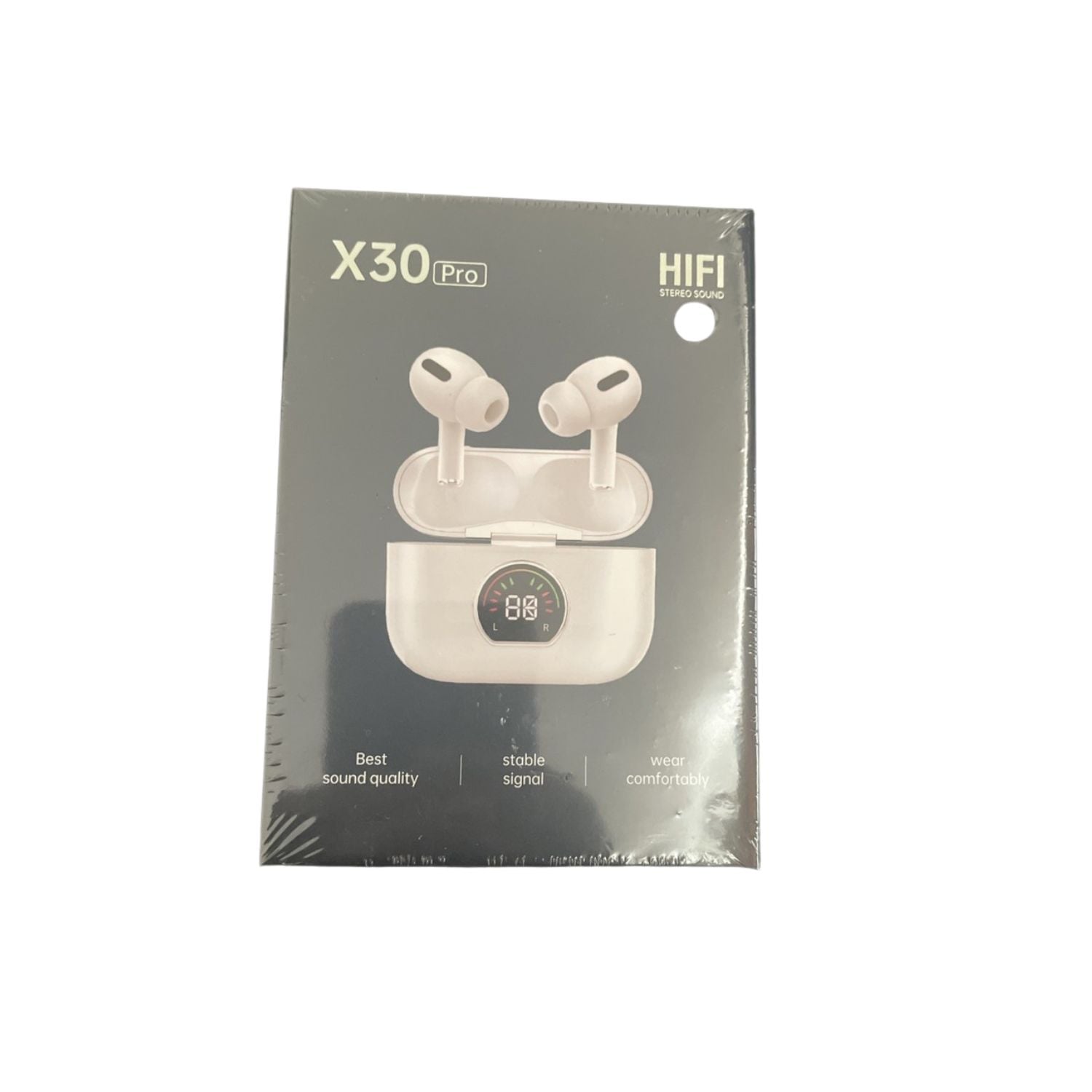AUDIFONOS BLUETOOTH X30 INALÁMBRICOS CON PANEL DIGITAL - 4