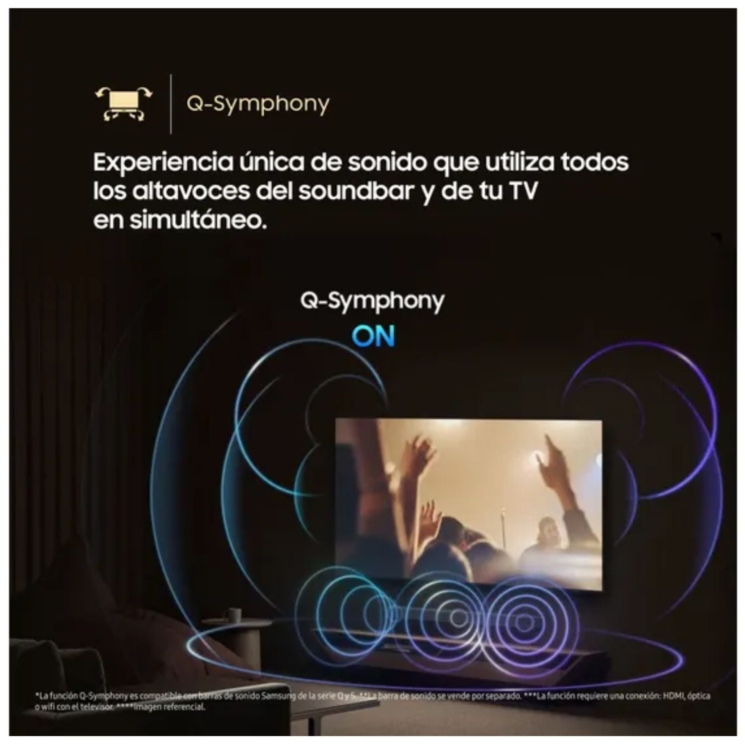 TELEVISOR SAMSUNG SMART TV 75 CRYSTAL UHD 4K UN75U8000F + SOUNDBAR HW-B400 - 5