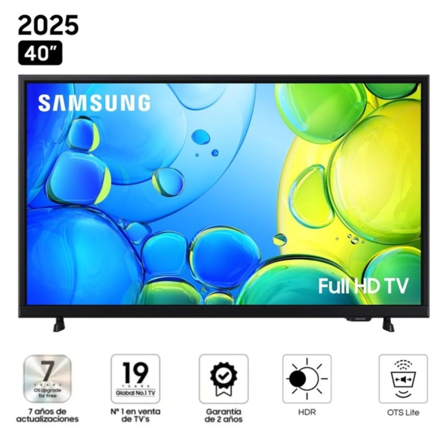 TELEVISOR SAMSUNG 40' FHD SMART TV UN40F6000FGXPE - 1
