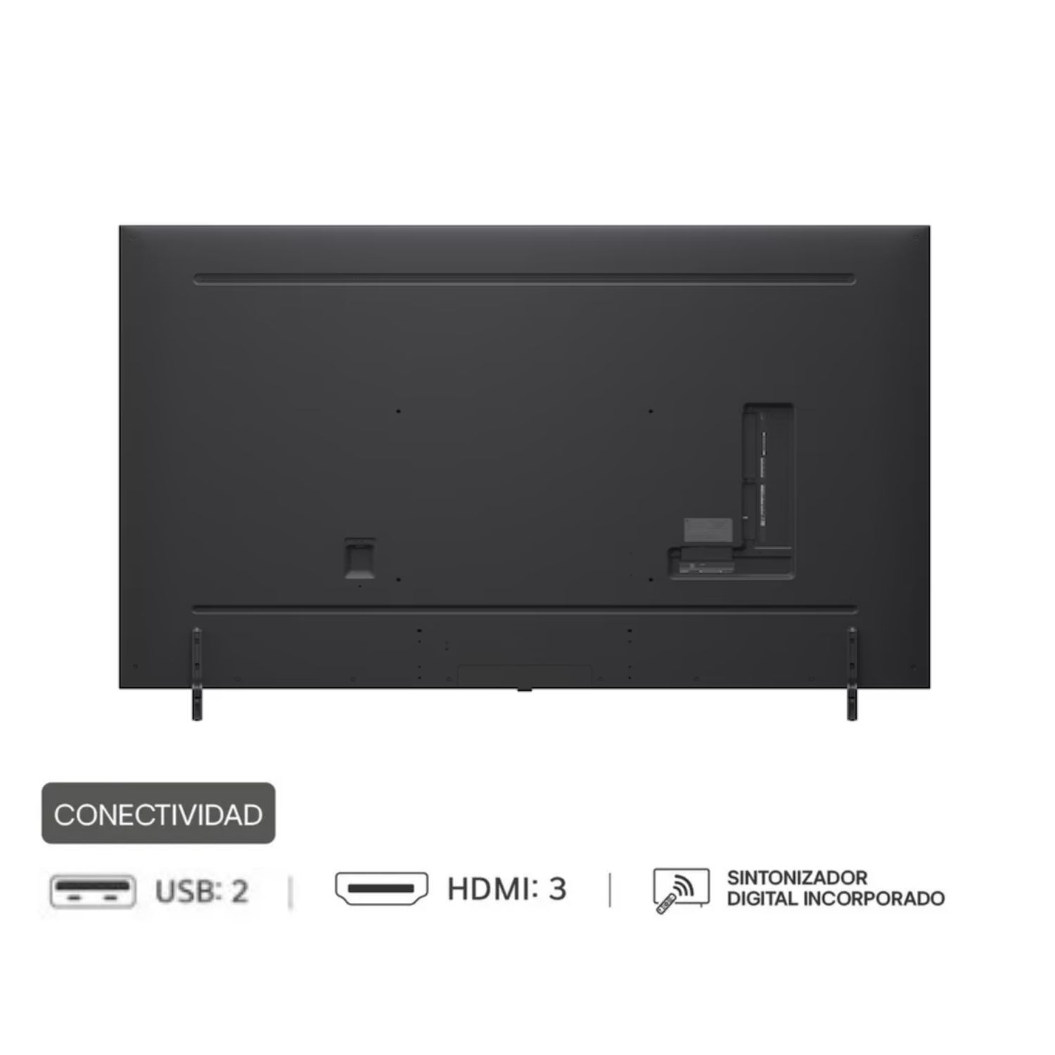 TELEVISOR LG 86' QNED SMART TV 4K THINQ AI 86QNED80ASA  + SOUNDBAR HW-B400F - 2