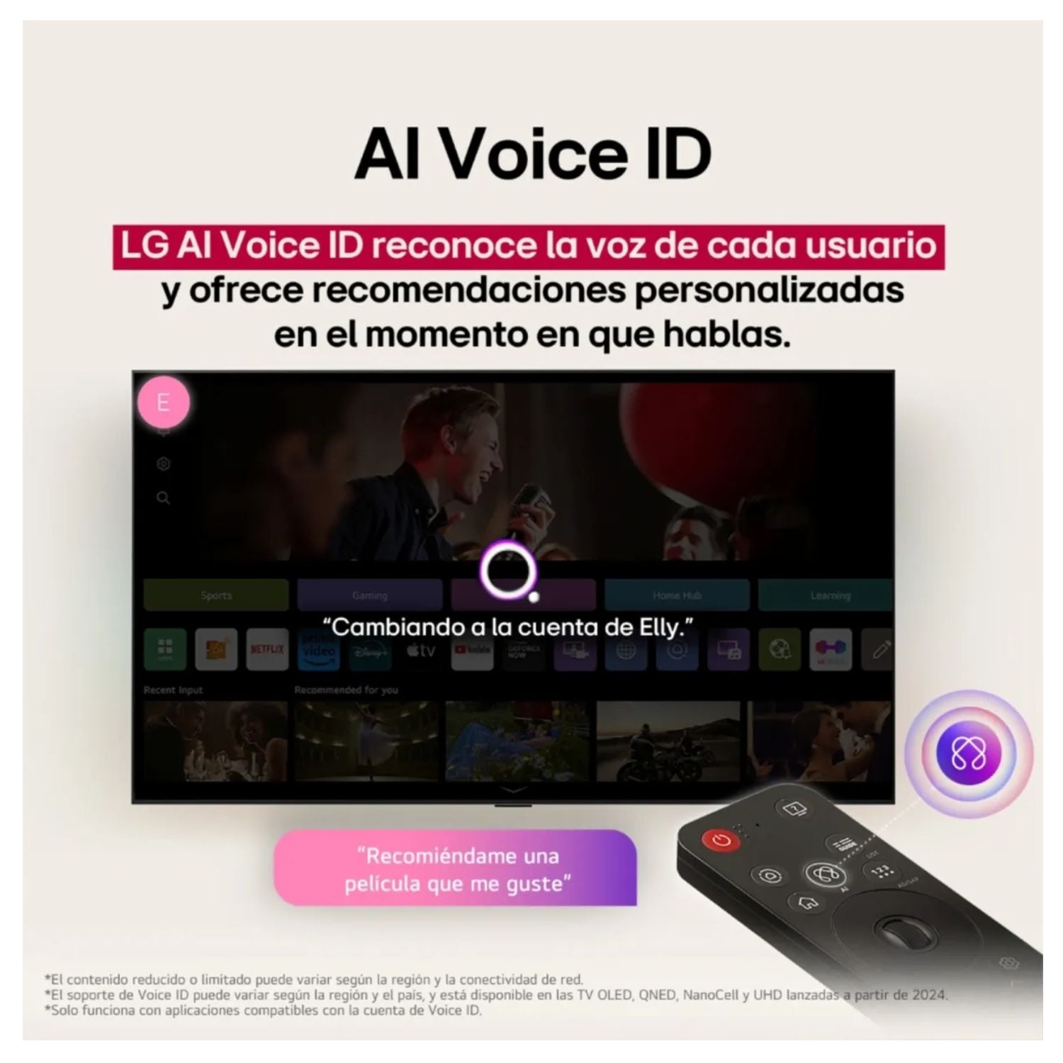 TELEVISOR LG 86 QNED SMART TV 4K THINQ AI 86QNED80ASA + SOUNDBAR HW-B450F - 6