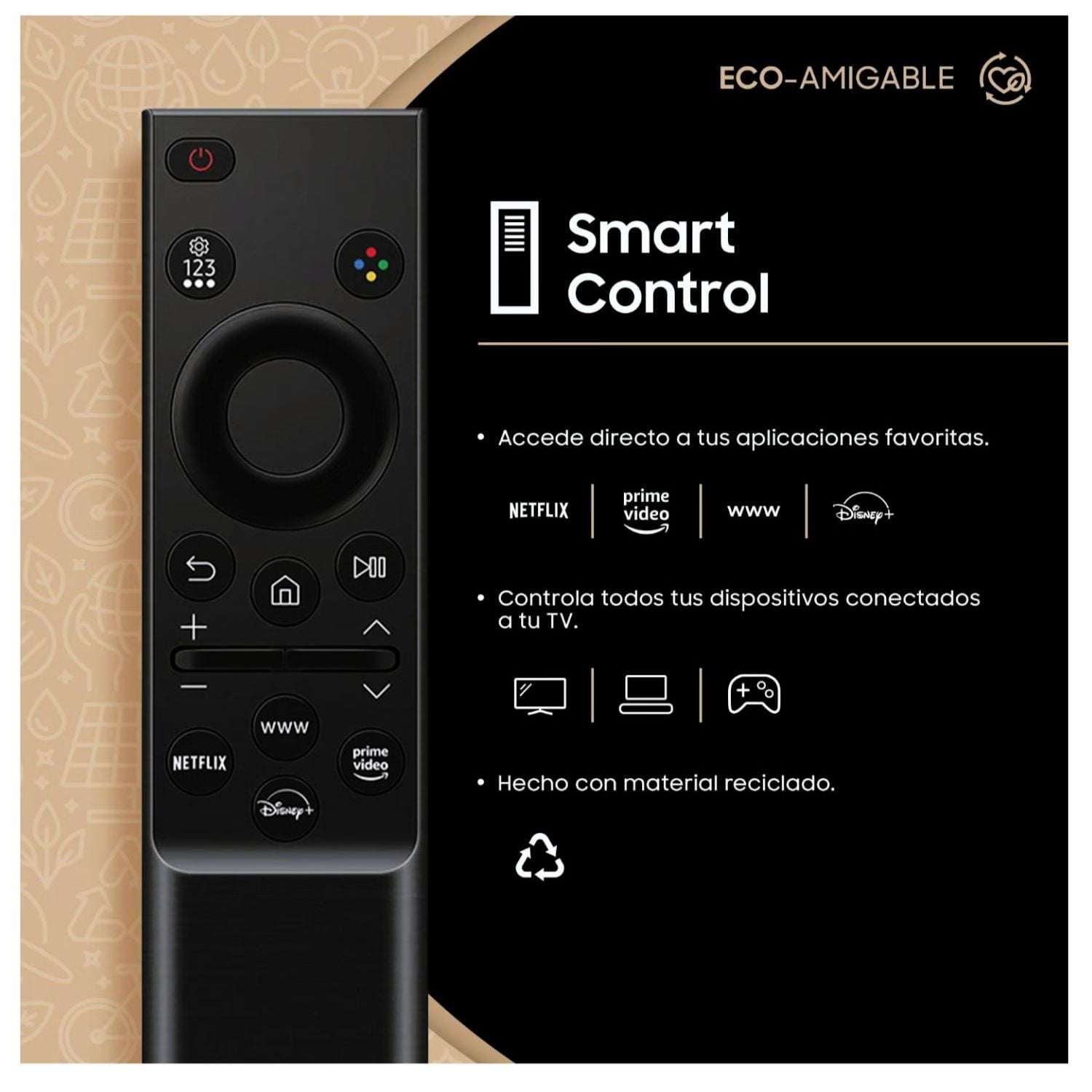 TELEVISOR SAMSUNG 43" MINI LED 43M70H VISION AI SMART TV - NUEVO 2026 - 2