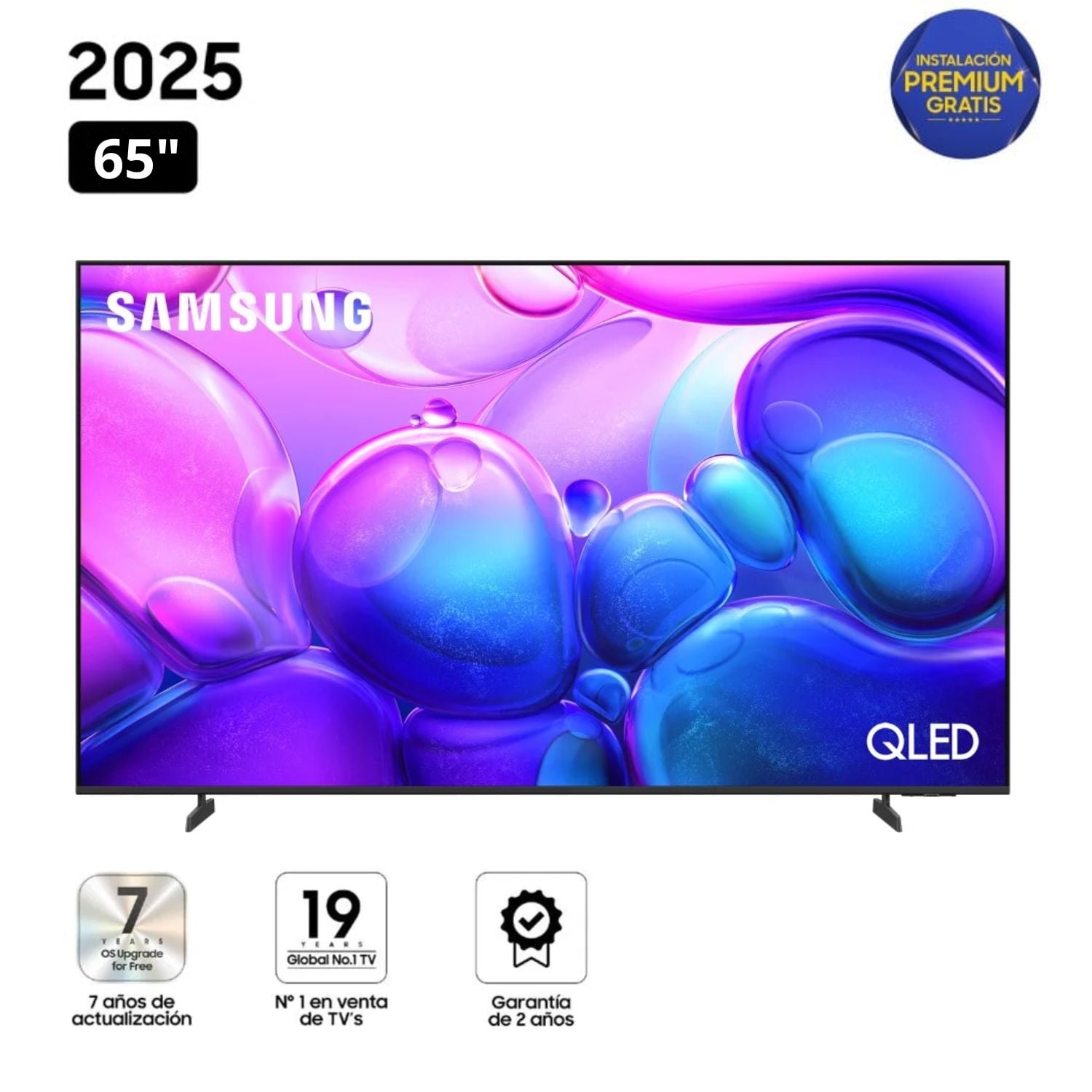 TELEVISOR SAMSUNG QLED 65' SMART TV 4K QN65Q6FA - 1