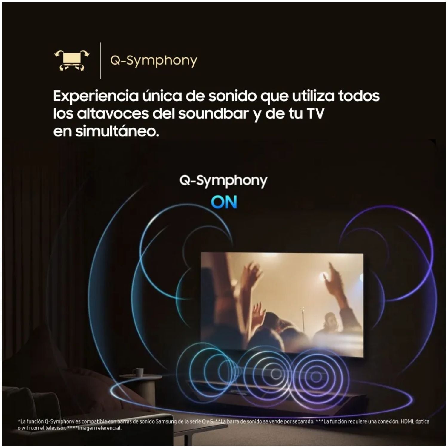 TELEVISOR SAMSUNG QLED 65' SMART TV 4K QN65Q6FA - 6
