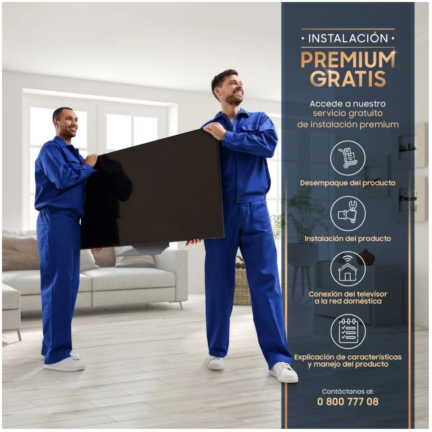 TELEVISOR SAMSUNG QLED 65 SMART TV 4K QN65Q6FA + RACK GIRATORIO - 8