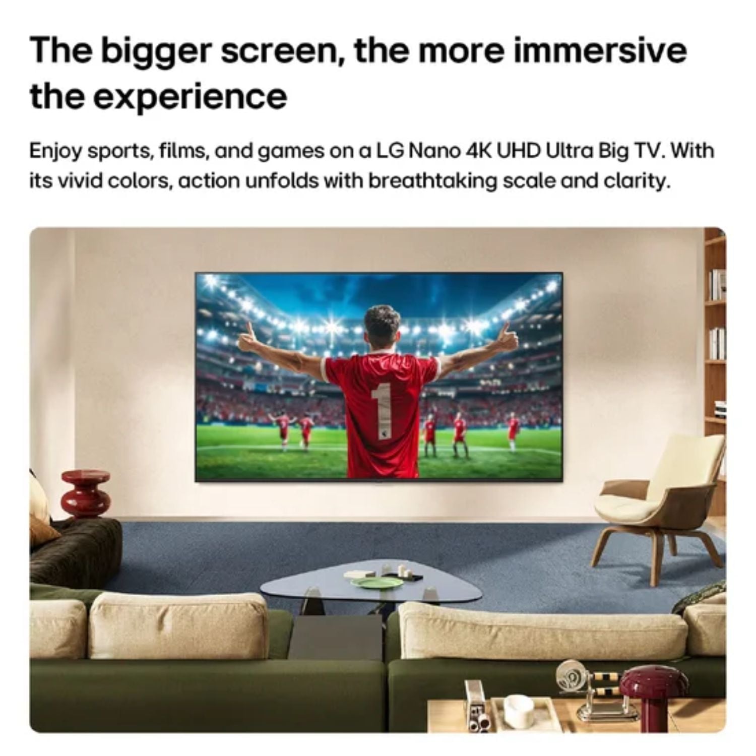 TELEVISOR LG 55 NANO 4K UHD AI SMART TV 55NU800BPSB + RACK GIRATORIO - 2