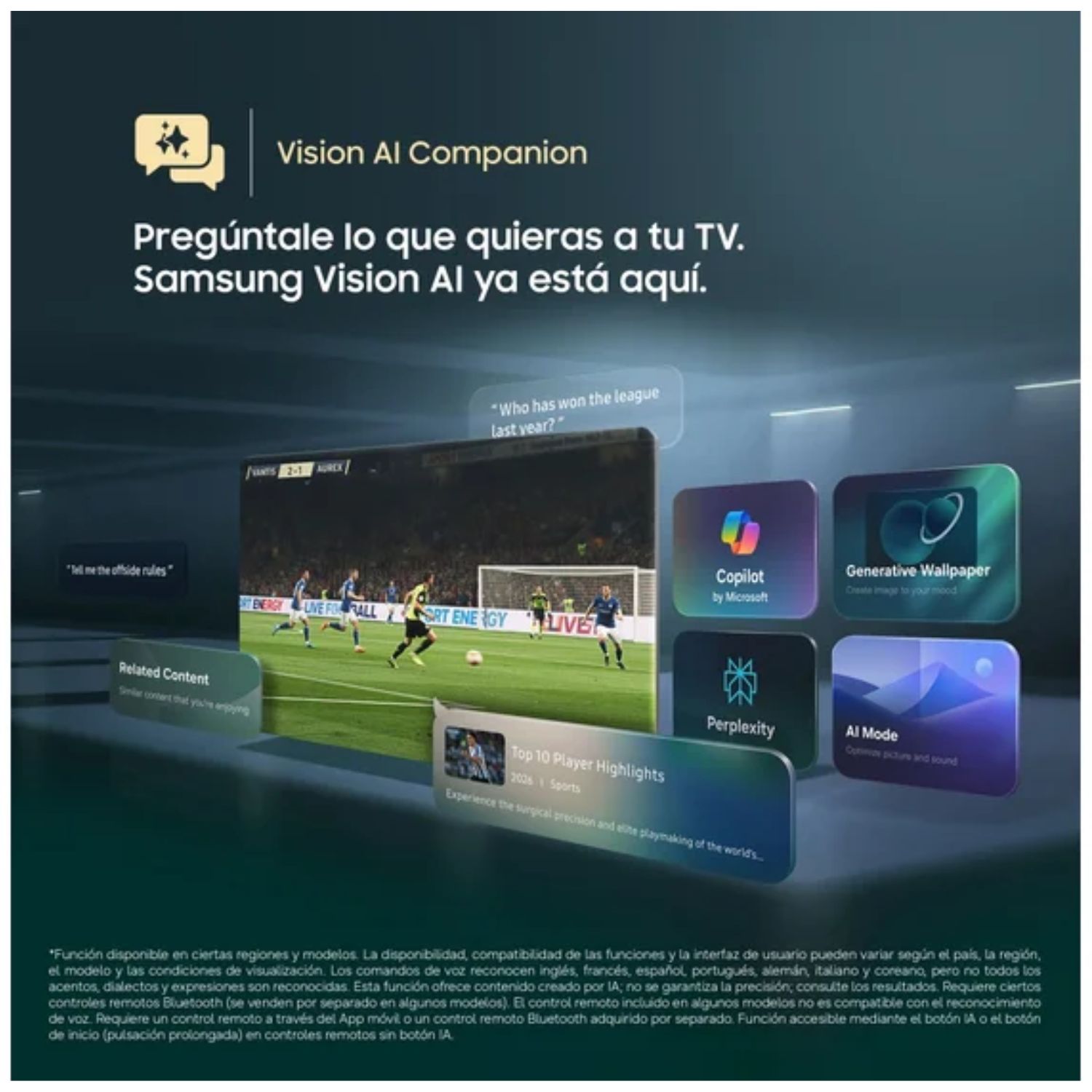 TELEVISOR SAMSUNG 55' SMART TV CRYSTAL UHD 4K UN55U8000H  + ANTENA DIGITAL - 7