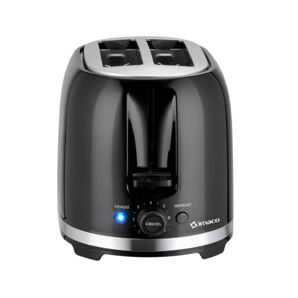 TOSTADORA IMACO DE 2 PANES IBT2085N – NEGRO - 1