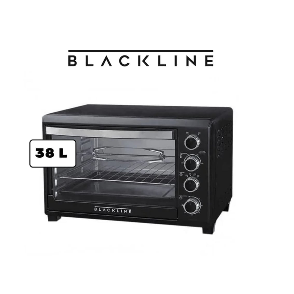 HORNO ELECTRICO BLACKLINE 38 LITROS 2000 WATTS GR38BR - 1