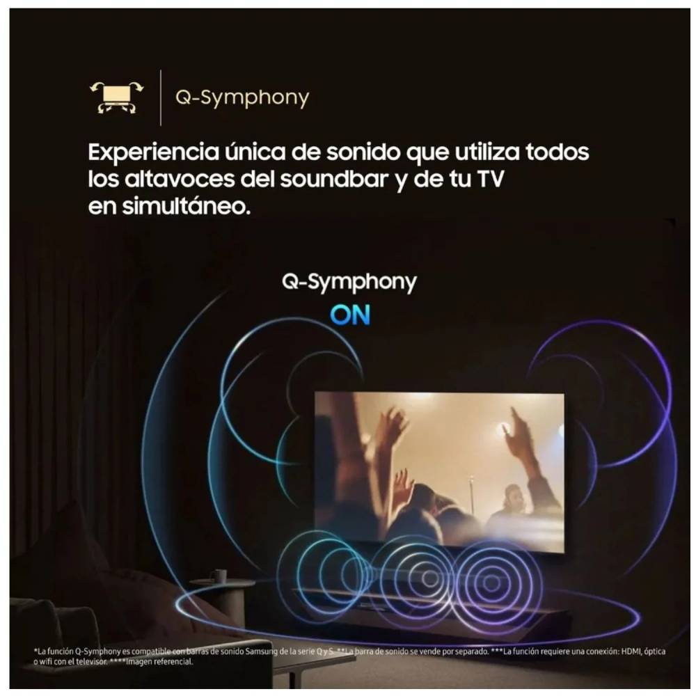 TELEVISOR SAMSUNG SMART TV 65 QLED 4K UHD QN65Q7FAAGXPE - 2