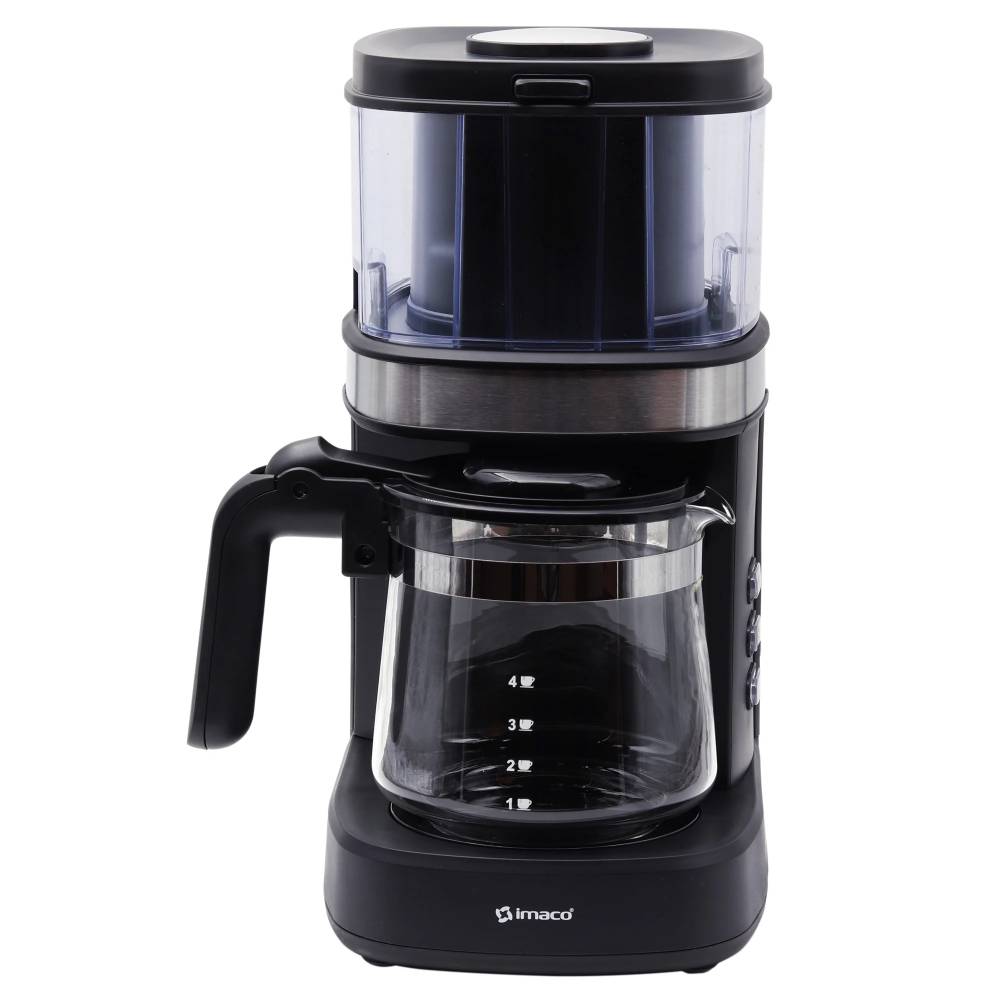 CAFETERA CON GRINDER IMACO 4 TAZAS ICMG4070 – NEGRO - 2