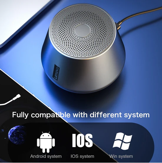 AUDÍFONOS BLUETOOTH LENOVO LP40 PRO + PARLANTE LENOVO K3 PRO - 3