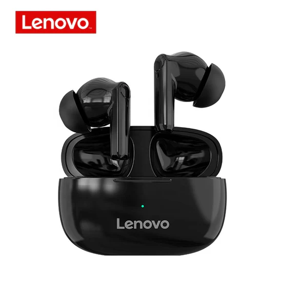 AUDIFONOS INALAMBRICOS LENOVO HT05 TWS NEGRO BLUETOOTH 5.0 - 1