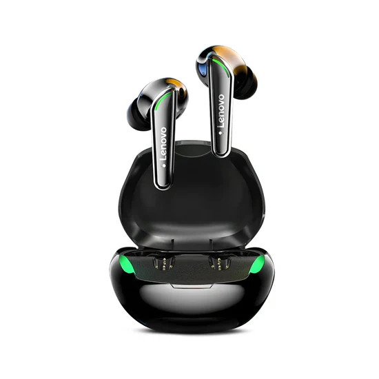 AUDIFONOS BLUETOOTH LENOVO XT92 TWS GAMING - NEGRO - 1